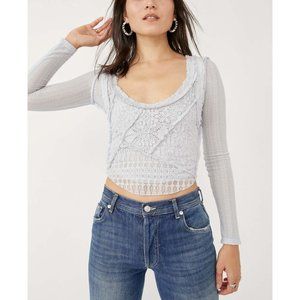 Free People Taylor Top / Grey Dawn
